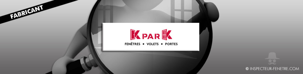 k par k logo bannière noir blanc